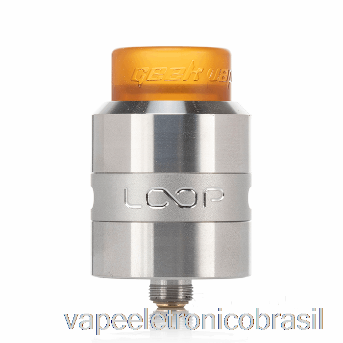 Vape Recarregável Geek Vape Loop 24mm Rda Aço Inoxidável
